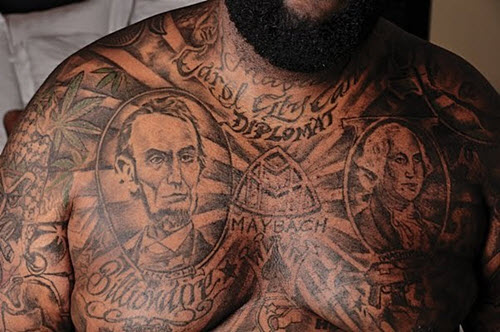 tatouage président