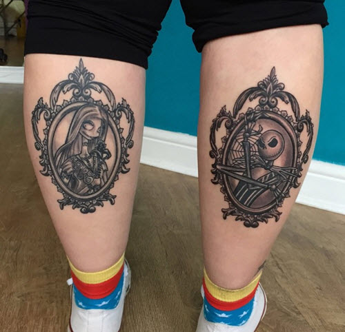 tatouage jambe 1