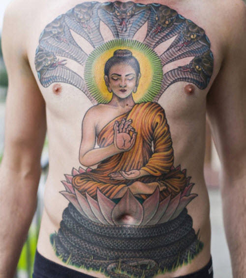 tatoo bouddha