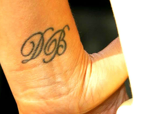tatouages de Victoria Beckham