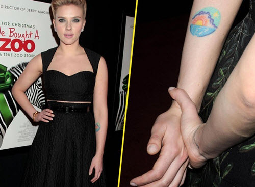 tatouage Scarlett Johansson