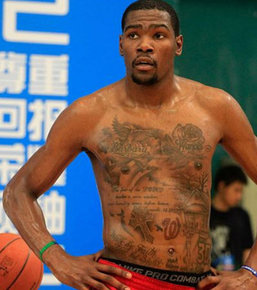 tatouages Kevin Durant