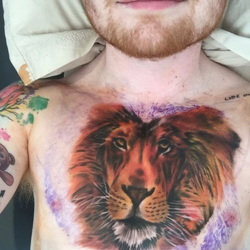 tatouages Ed Sheeran