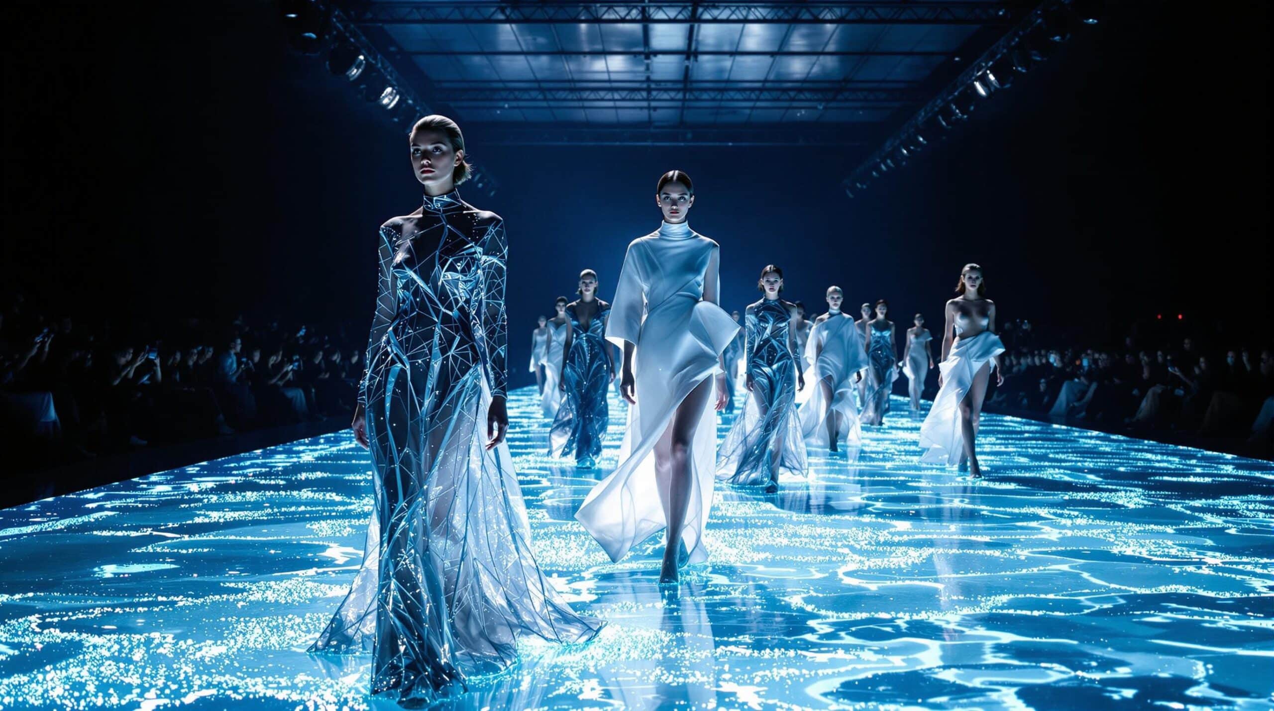 d&eacute;couvrez l'incroyable d&eacute;fil&eacute; de rick owens &agrave; la fashion week de paris, o&ugrave; ses mannequins &eacute;voluent dans un univers aquatique fascinant. plong&eacute;e au c&oelig;ur de la cr&eacute;ativit&eacute; et de l'innovation, cet &eacute;v&eacute;nement captivant r&eacute;v&egrave;le des collections qui allient mode et art, inspirant les passionn&eacute;s de la haute couture.