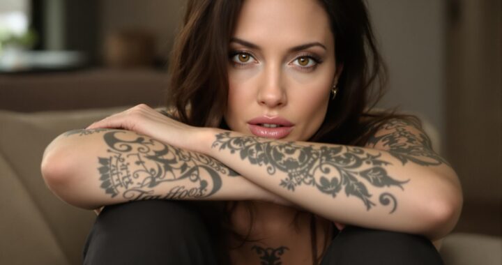 Angelina Jolie : zoom sur ses tatouages cultes