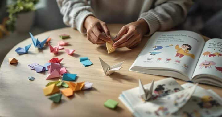 Apprendre l’origami : livres ludiques et accessibles