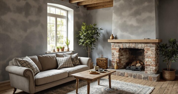 Ardoise peinture : utilisation déco pour un intérieur rustique