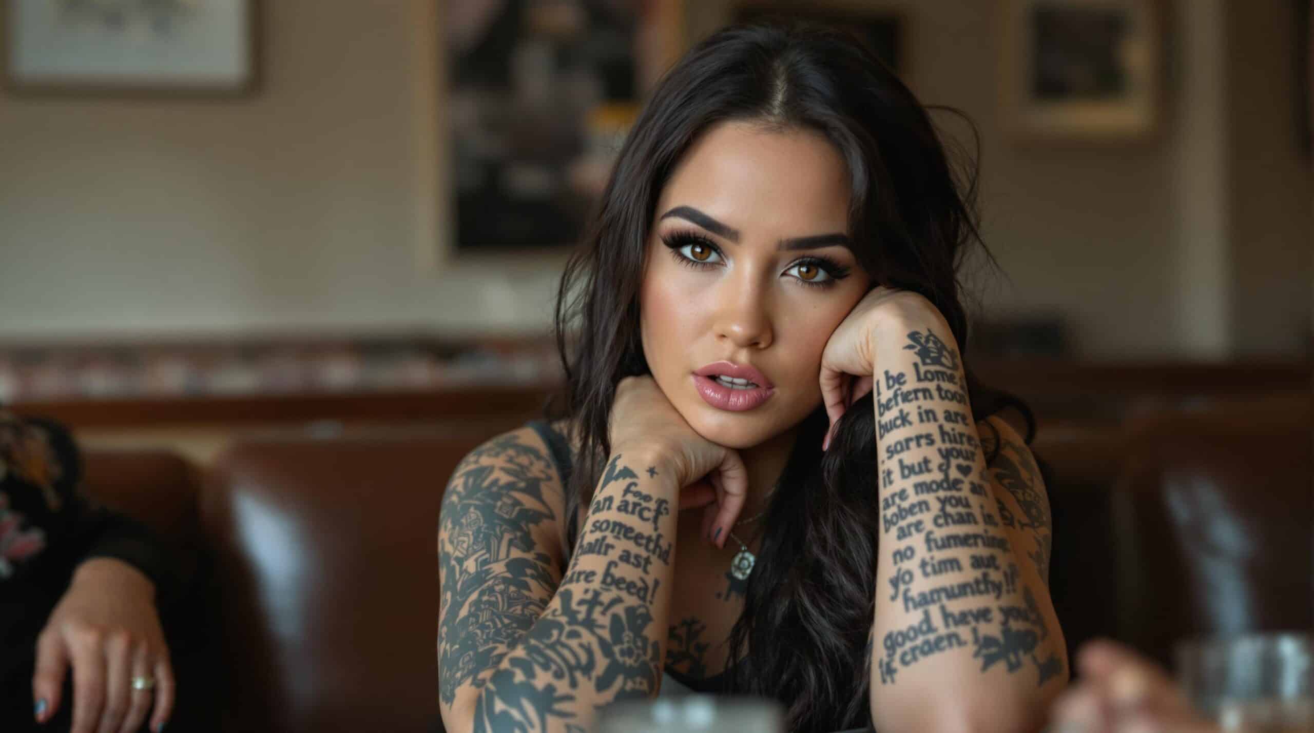 d&eacute;couvrez les secrets derri&egrave;re les tatouages de demi lovato ! analyse des messages cach&eacute;s et des significations profondes qui se cachent derri&egrave;re chaque encre. plongez dans l'univers personnel de l'artiste et explorez son symbole d'identit&eacute; et de r&eacute;silience.