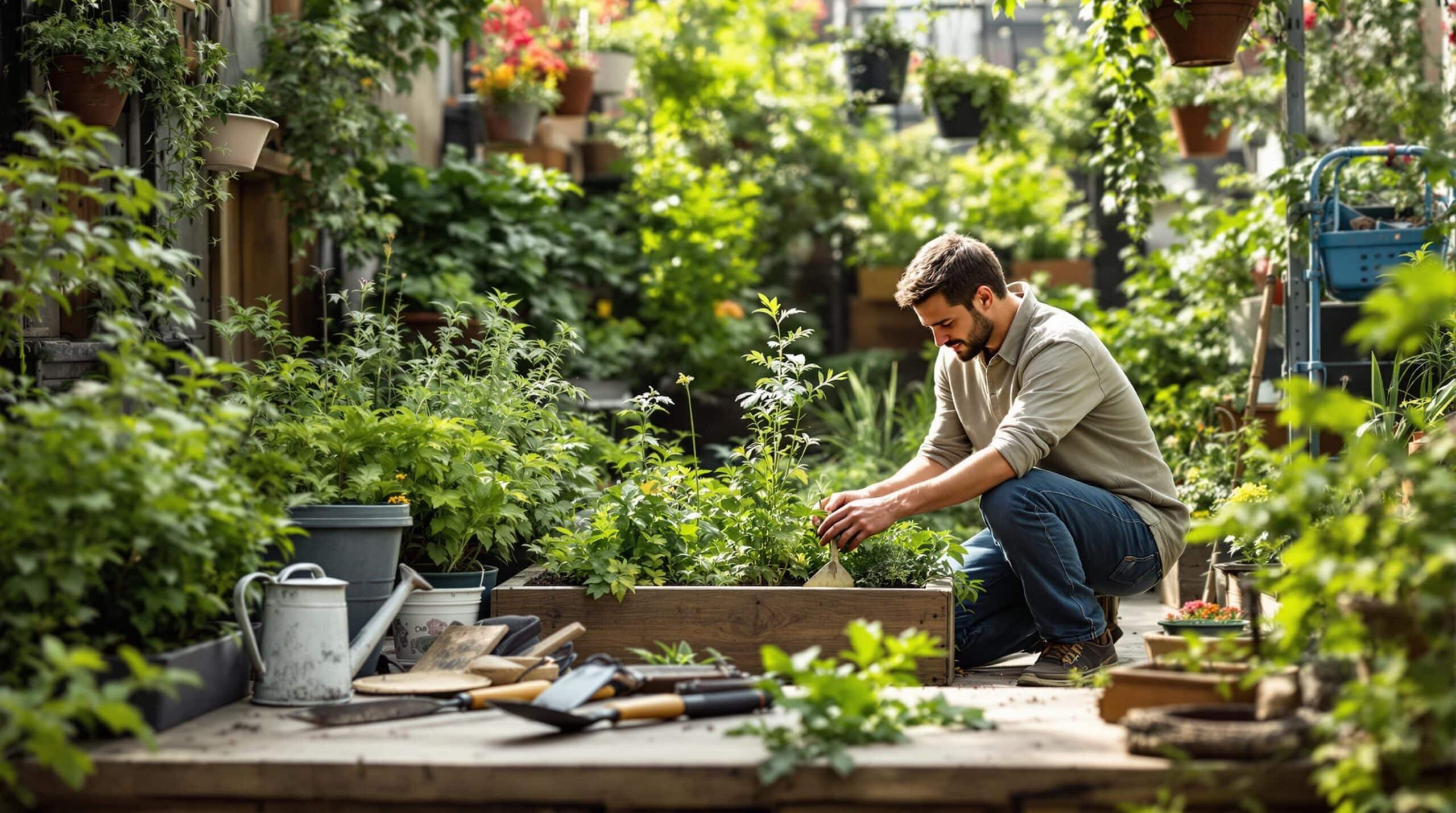 d&eacute;couvrez notre guide complet pour entretenir votre jardin en milieu urbain. apprenez des astuces pratiques, des conseils d'experts et des solutions adapt&eacute;es pour cultiver un oasis de verdure au c&oelig;ur de la ville.