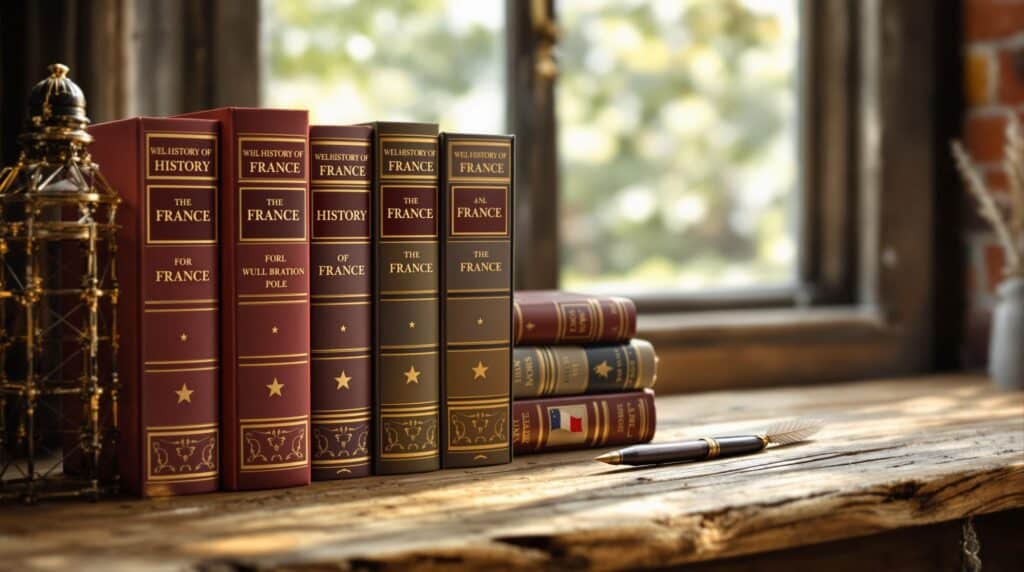 d&eacute;couvrez cinq livres captivants et bien &eacute;crits qui vous plongeront au c&oelig;ur de l'histoire de france. une s&eacute;lection id&eacute;ale pour les passionn&eacute;s d'histoire et les curieux en qu&ecirc;te de r&eacute;cits fascinants qui illuminent notre patrimoine.