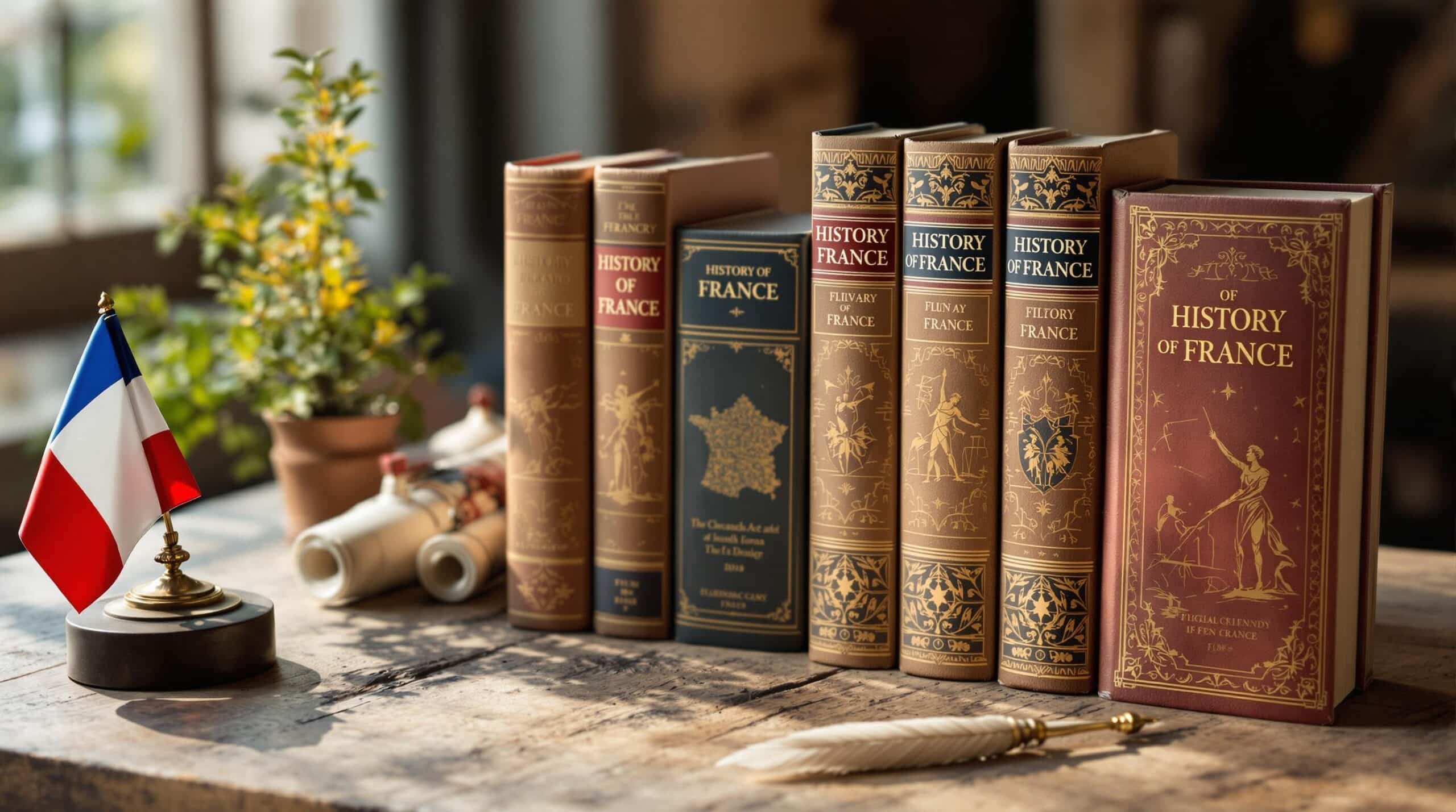 d&eacute;couvrez une s&eacute;lection de 5 livres captivants et bien &eacute;crits qui retracent l'histoire de france. plongez dans des r&eacute;cits fascinants qui &eacute;clairent des &eacute;v&eacute;nements marquants et des figures embl&eacute;matiques du pays, pour une immersion totale dans notre patrimoine culturel.