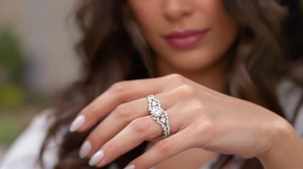 d&eacute;couvrez l'histoire fascinante de la bague de fian&ccedil;ailles de 30 carats de lauren s&aacute;nchez, un somptueux cadeau offert par jeff bezos. plongez dans les myst&egrave;res qui entourent ce bijou exceptionnel et son symbolisme, r&eacute;v&eacute;lant l'amour et l'&eacute;l&eacute;gance qu'il incarne.