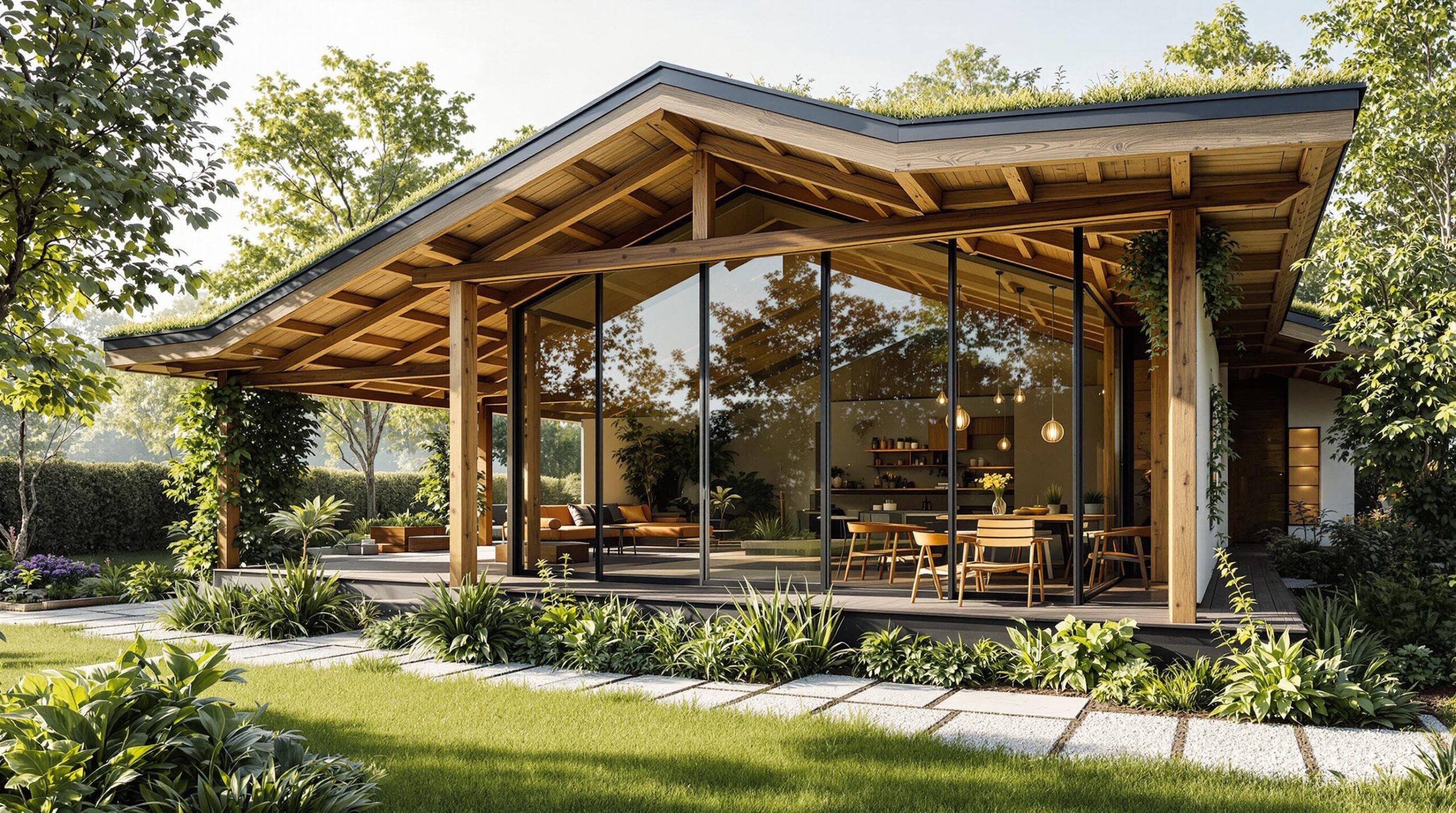 d&eacute;couvrez les tendances durables qui r&eacute;volutionnent la construction de maisons modernes. explorez des techniques &eacute;cologiques, des mat&eacute;riaux innovants et des designs respectueux de l'environnement pour construire des logements alliant confort, esth&eacute;tique et durabilit&eacute;.