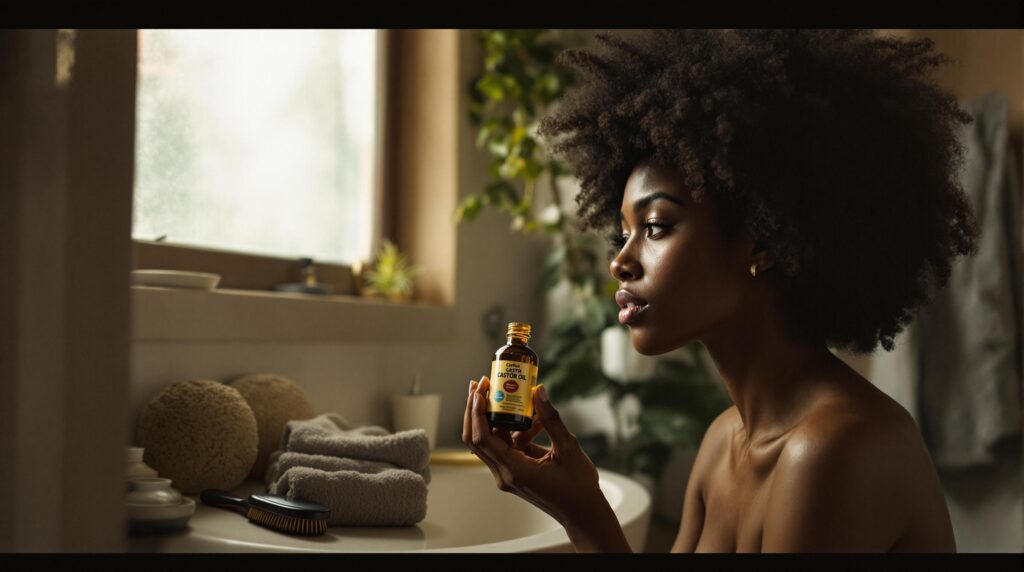 d&eacute;couvrez comment utiliser l'huile de ricin pour revitaliser vos cheveux avec notre guide complet. apprenez ses bienfaits, astuces d'application et conseils d'entretien pour des cheveux forts et sains.