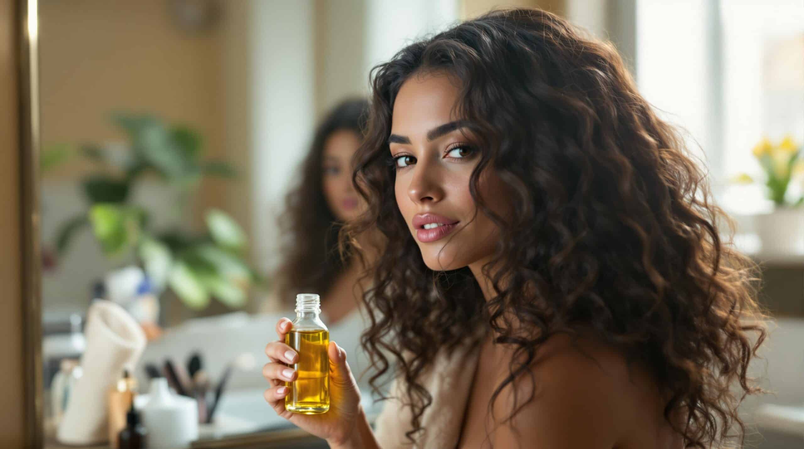d&eacute;couvrez les bienfaits de l'huile d'olive pour vos cheveux, ainsi que des recettes personnalis&eacute;es et des pr&eacute;cautions d'utilisation. transformez votre routine capillaire avec des astuces naturelles pour des cheveux &eacute;clatants de sant&eacute;.