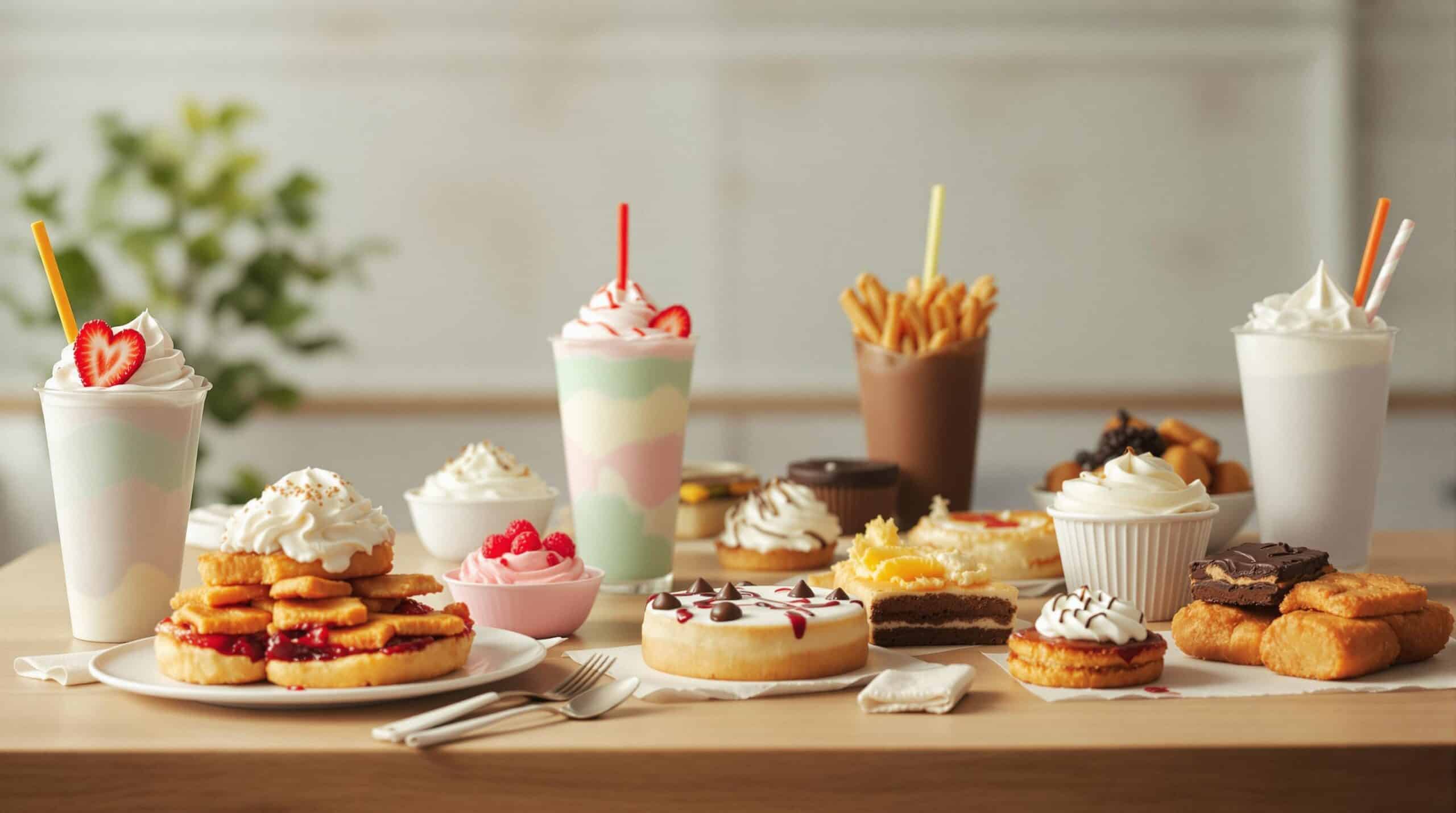 d&eacute;couvrez les derni&egrave;res nouveaut&eacute;s des desserts mcdonald's et leurs valeurs nutritionnelles. un guide complet pour les amateurs de douceurs, alliant plaisir et &eacute;quilibre, &agrave; ne pas manquer pour faire des choix &eacute;clair&eacute;s lors de votre prochaine visite !