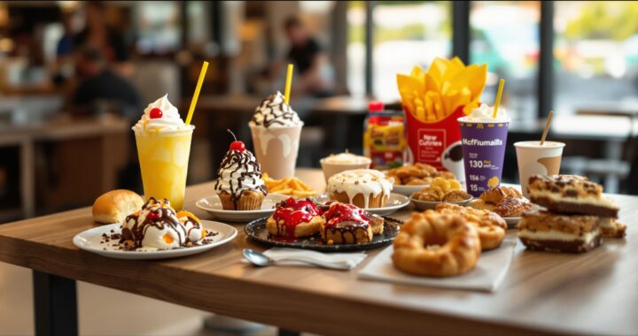 Mcdonalds desserts : nouveautés et valeurs nutritionnelles