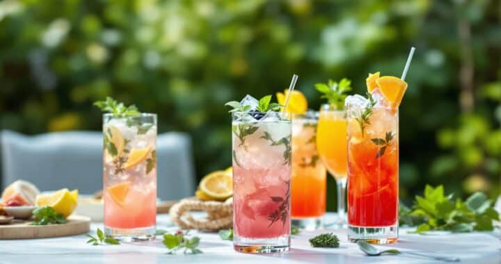 Recettes d&rsquo;été : des cocktails rafraîchissants à préparer