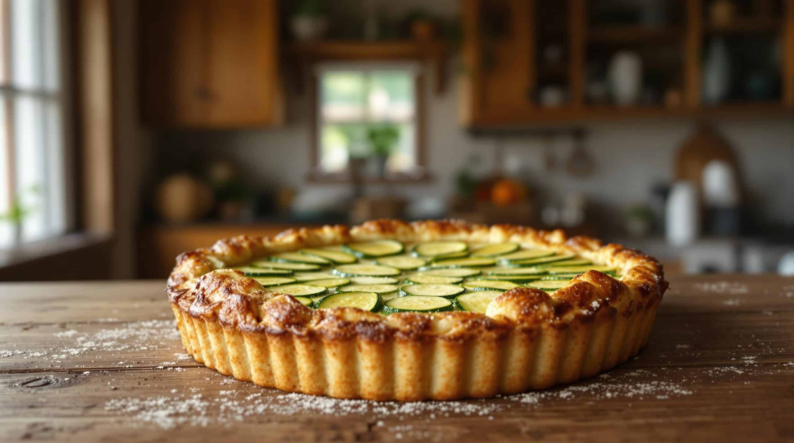 d&eacute;couvrez notre d&eacute;licieuse tarte courgette moutarde, une association surprenante qui allie la douceur de la courgette &agrave; la l&eacute;g&egrave;re piquant de la moutarde. parfaite pour un repas l&eacute;ger ou un ap&eacute;ritif r&eacute;ussi, cette recette gourmande ravira vos papilles et s&eacute;duira vos invit&eacute;s !