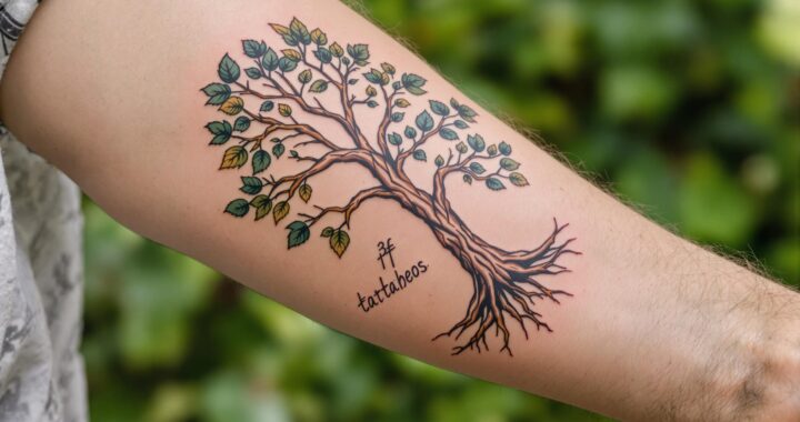 Tatouage arbre : symbolique de la vie et enracinement personnel