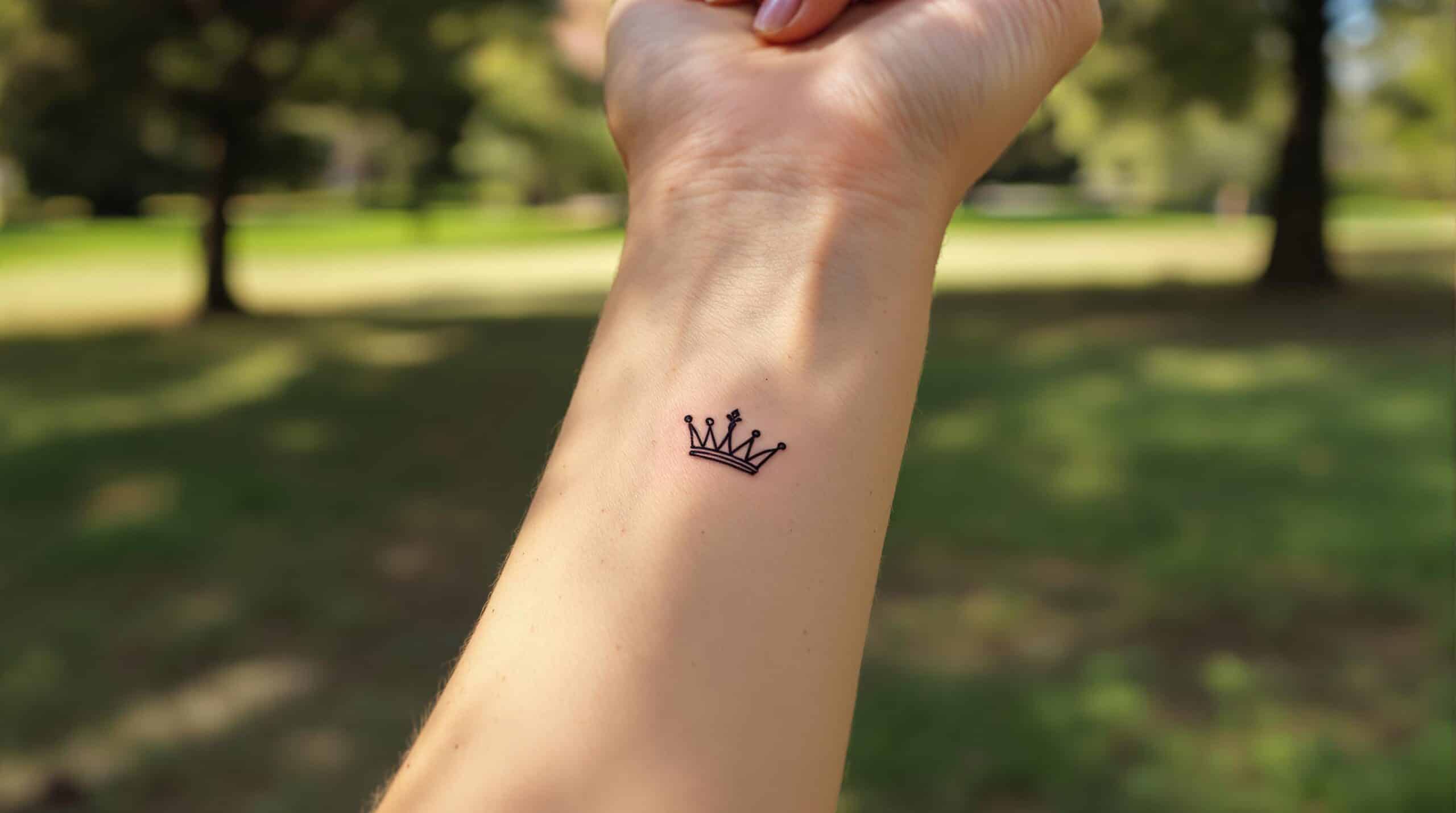 d&eacute;couvrez le tatouage couronne, un symbole de royaut&eacute; et de pouvoir, parfait pour les femmes audacieuses qui souhaitent afficher leur force et leur confiance. explorez les significations derri&egrave;re ce design &eacute;l&eacute;gant et trouvez l'inspiration pour votre prochain tatouage!