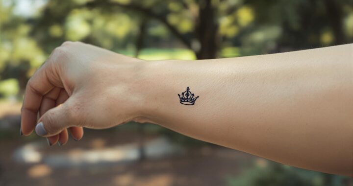 Tatouage couronne : signification royale pour femmes audacieuses