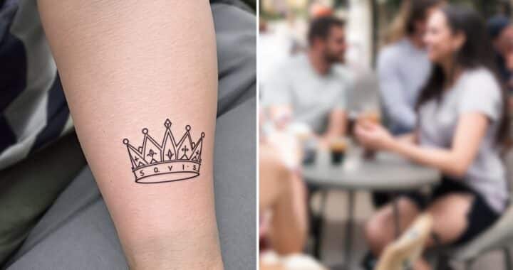 Tatouage couronne : significations et emplacements tendance