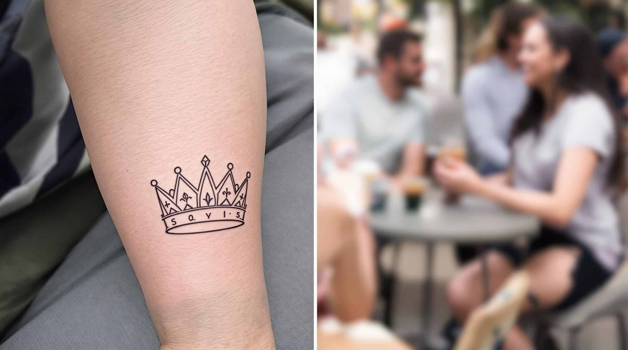 Tatouage couronne : explorez ses significations et emplacements populaires