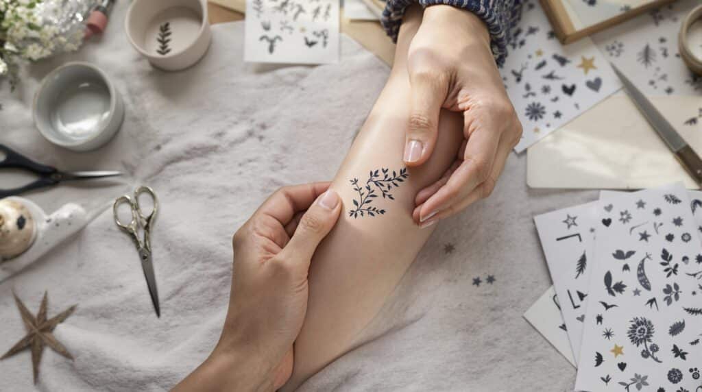 d&eacute;couvrez comment cr&eacute;er et poser un tatouage temporaire personnalis&eacute; chez vous. suivez nos conseils &eacute;tape par &eacute;tape pour r&eacute;aliser des designs uniques et faciles &agrave; appliquer, et donnez vie &agrave; vos id&eacute;es de mani&egrave;re originale et sans engagement.