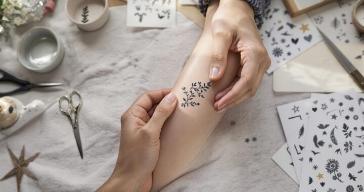 Tatouage temporaire personnalisé : comment le créer et le poser chez soi