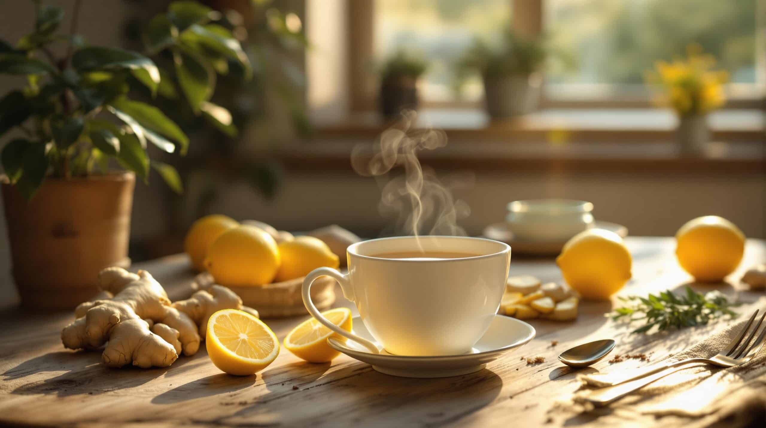 d&eacute;couvrez les bienfaits de la tisane gingembre citron le soir. ce guide explore ses propri&eacute;t&eacute;s digestives et relaxantes, parfaites pour terminer votre journ&eacute;e en douceur et favoriser un sommeil r&eacute;parateur.