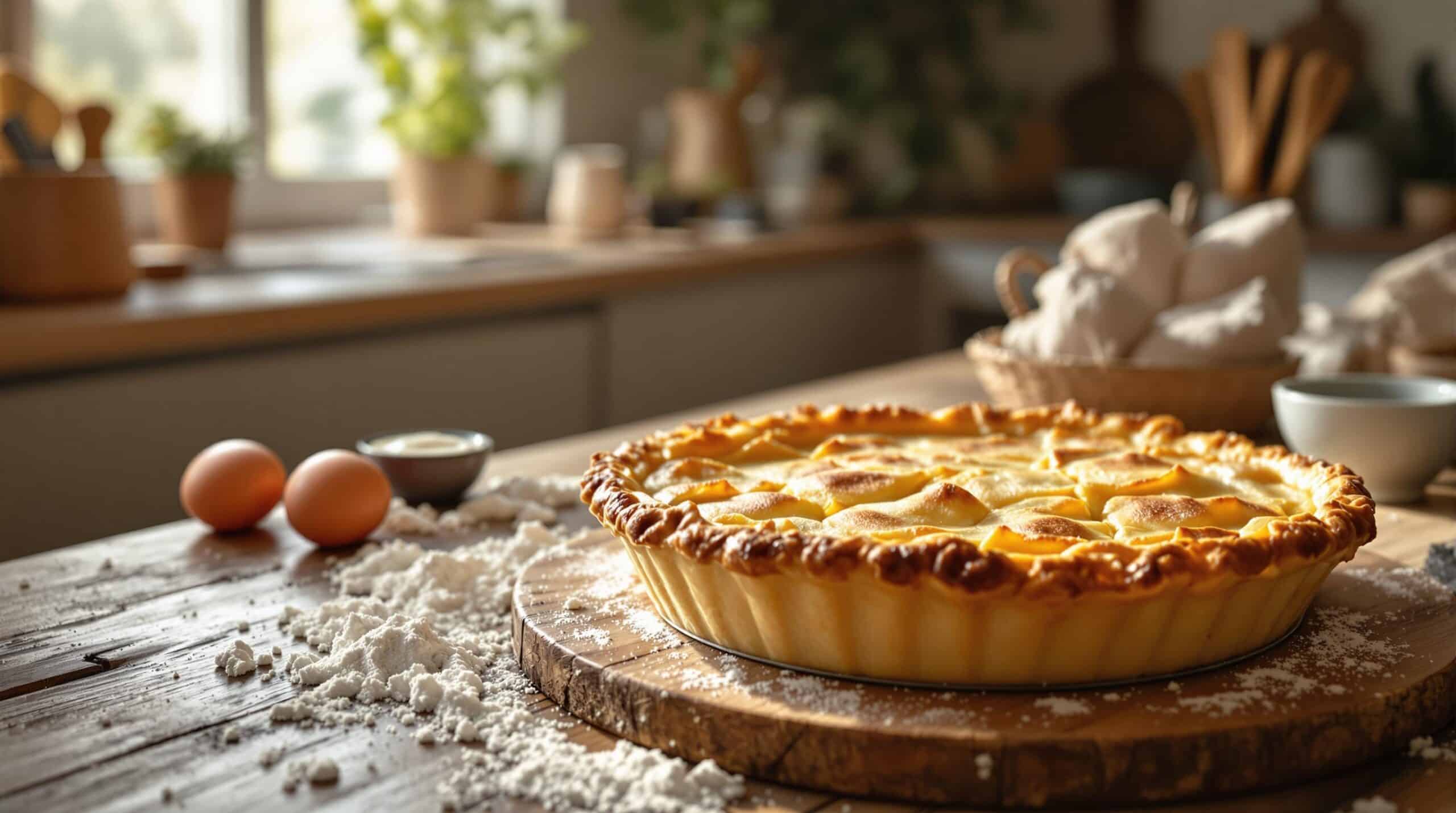 d&eacute;couvrez la recette authentique de la tourte lorraine : plongez dans la m&eacute;thode traditionnelle et r&eacute;v&eacute;lez les secrets d'une p&acirc;te maison savoureuse. parfaite pour un repas convivial ou une c&eacute;l&eacute;bration, cette sp&eacute;cialit&eacute; r&eacute;gionale vous fera voyager au c&oelig;ur des saveurs de la lorraine.