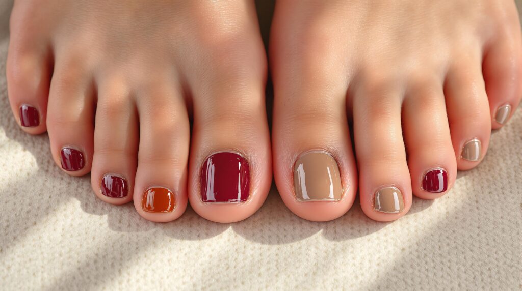 d&eacute;couvrez les derni&egrave;res tendances de vernis pour pieds avec des couleurs de saison &eacute;clatantes. apprenez les techniques d'application parfaites pour des ongles impeccables et styl&eacute;s tout au long de l'ann&eacute;e.