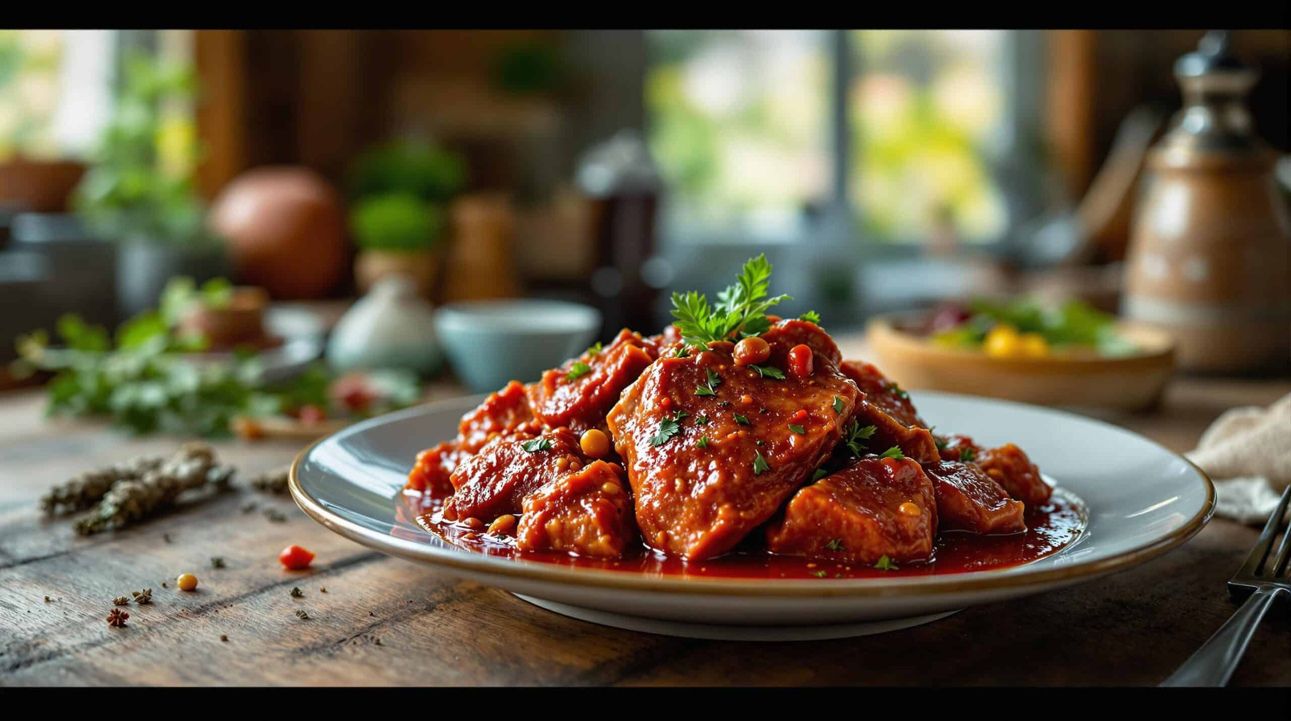 d&eacute;couvrez comment sublimer vos plats de viande rouge en sauce avec des recettes classiques et savoureuses. de la sauce au vin rouge &agrave; la sauce b&eacute;arnaise, explorez des combinaisons qui &eacute;veilleront vos papilles et transformeront vos repas quotidiens en v&eacute;ritables festins.