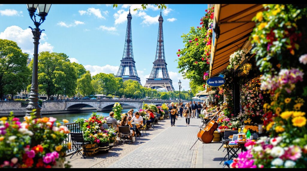 d&eacute;couvrez les activit&eacute;s incontournables &agrave; paris du 13 au 15 juin 2025 ! explorez les &eacute;v&eacute;nements festifs, les attractions embl&eacute;matiques et les exp&eacute;riences uniques qui vous attendent dans la ville lumi&egrave;re. ne manquez pas votre chance de vivre des moments m&eacute;morables dans l'une des plus belles villes du monde.