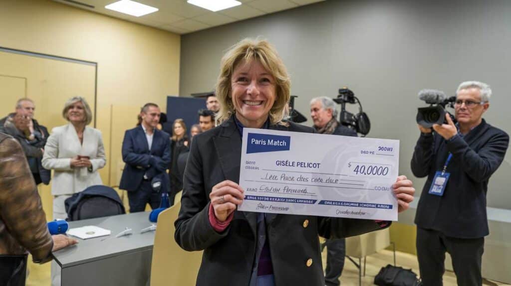 Gis&egrave;le Pelicot impose &agrave; &laquo; Paris Match &raquo; le versement de 40 000 euros &agrave; ses associations