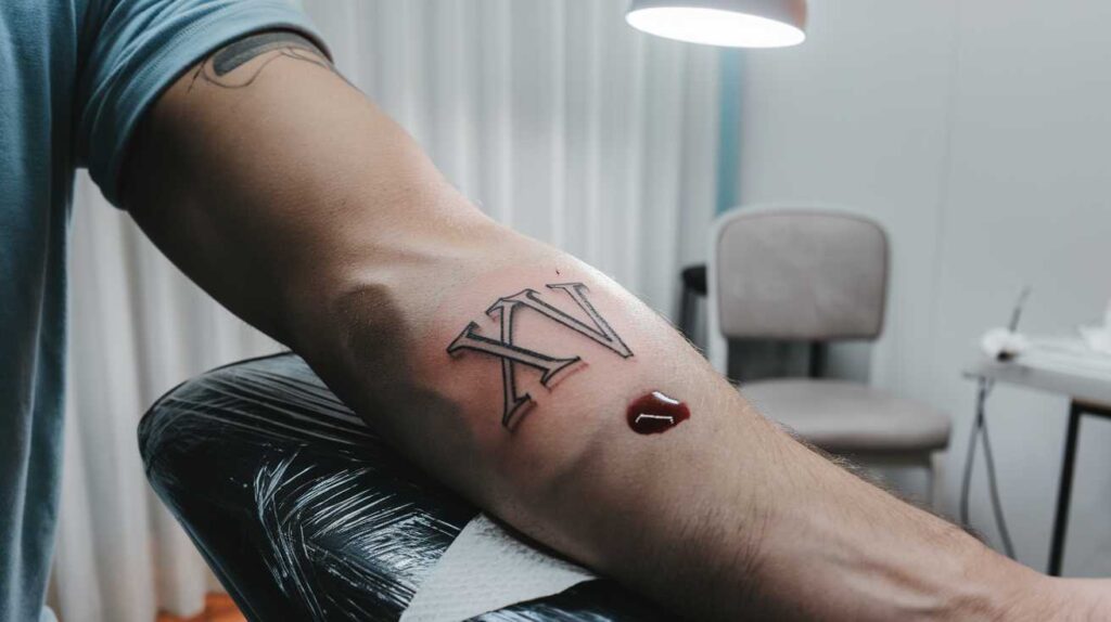 Tatouage chiffre romain