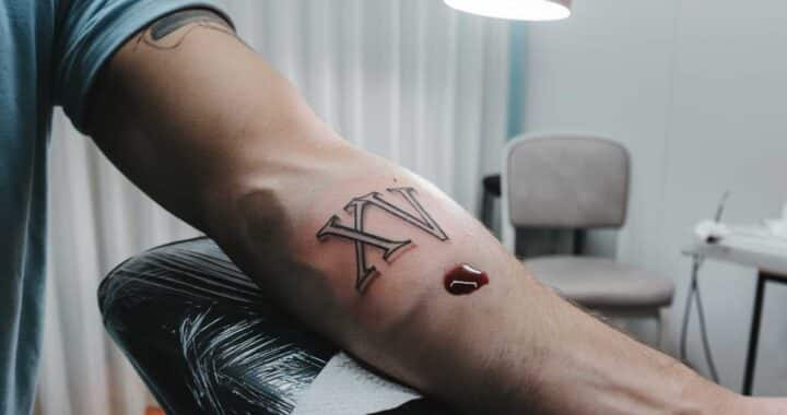 Tatouage chiffre romain