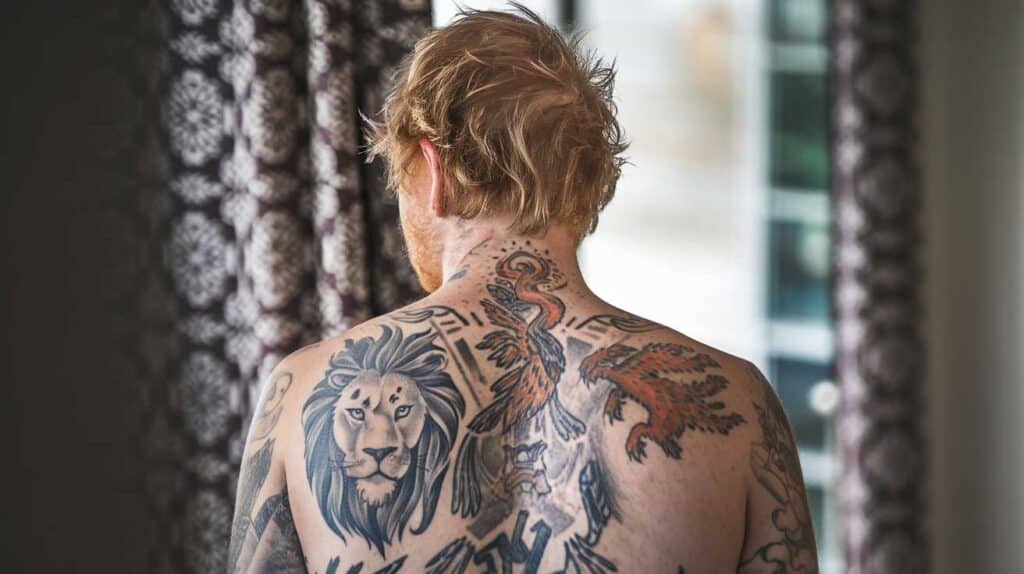 Les tatouages d&rsquo;Ed Sheeran
