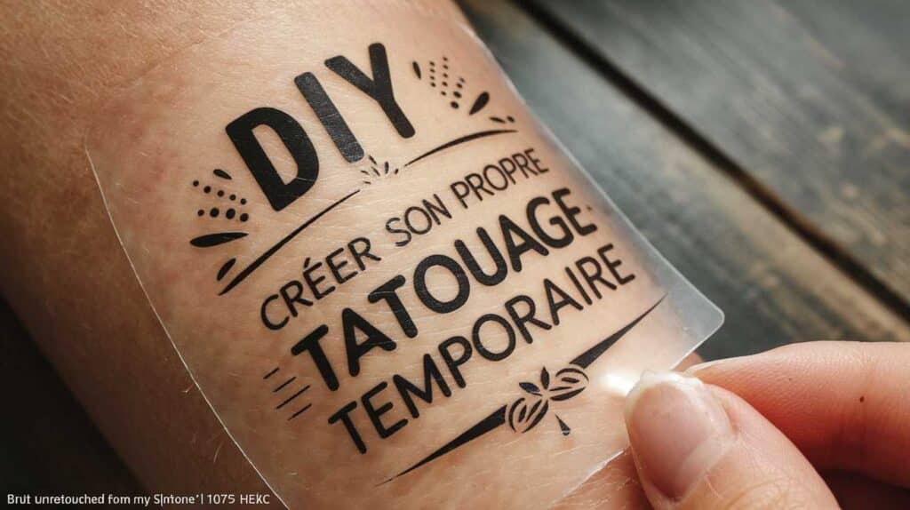 DIY : Cr&eacute;er son propre tatouage temporaire