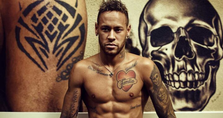 Les tatouages de Neymar : entre passion et famille