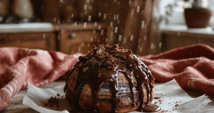 Chardon au chocolat : pâtisserie végétale inspirée des fêtes