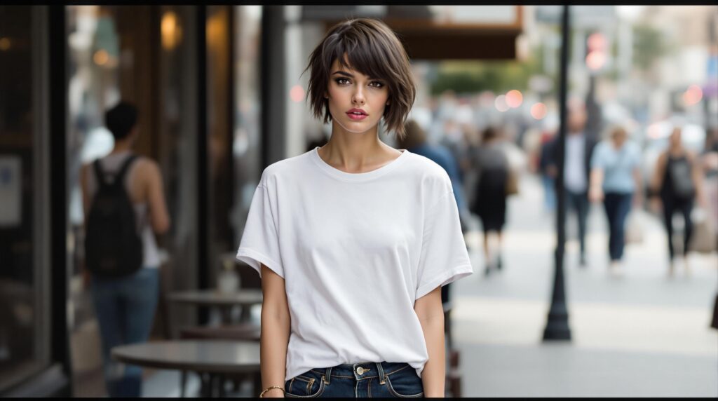 d&eacute;couvrez comment emily ratajkowski se r&eacute;invente avec une coupe tendance audacieuse qui fait sensation. plongez dans les d&eacute;tails de son nouveau look et inspirez-vous des derni&egrave;res tendances capillaires !