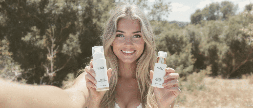 d&eacute;couvrez la nouvelle ligne de soins lanc&eacute;e par hailey bieber, sp&eacute;cialement con&ccedil;ue pour l'&eacute;t&eacute;. offrez &agrave; votre peau l'hydratation et la protection dont elle a besoin pendant les mois ensoleill&eacute;s gr&acirc;ce &agrave; ces produits tendance et efficaces.