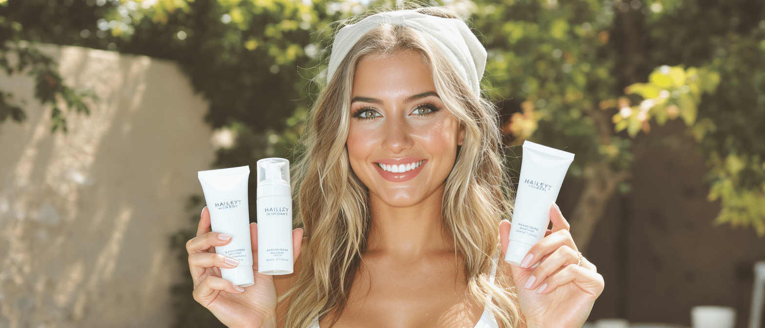 d&eacute;couvrez la nouvelle ligne de soins estivale lanc&eacute;e par hailey bieber, con&ccedil;ue pour chouchouter votre peau sous le soleil. offrez &agrave; votre &eacute;piderme l'hydratation et la protection dont il a besoin pour briller tout au long de l'&eacute;t&eacute;.