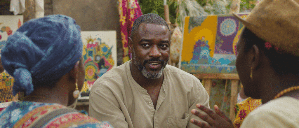 d&eacute;couvrez comment idris elba, l'un des acteurs les plus talentueux de sa g&eacute;n&eacute;ration, apporte son soutien &agrave; une initiative artistique en afrique, promouvant la culture et l'expression cr&eacute;ative sur le continent.