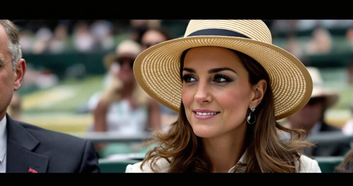 Le chapeau de paille, l&rsquo;incontournable atout de style de Kate Middleton à Wimbledon
