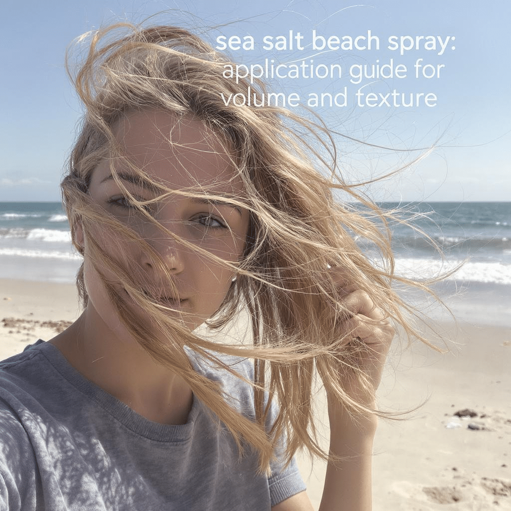 d&eacute;couvrez notre guide complet sur l'application du spray de plage au sel marin pour obtenir du volume et de la texture. apprenez &agrave; cr&eacute;er des coiffures naturelles et ondul&eacute;es avec des astuces simples pour sublimer votre style tout en profitant des bienfaits du sel marin.