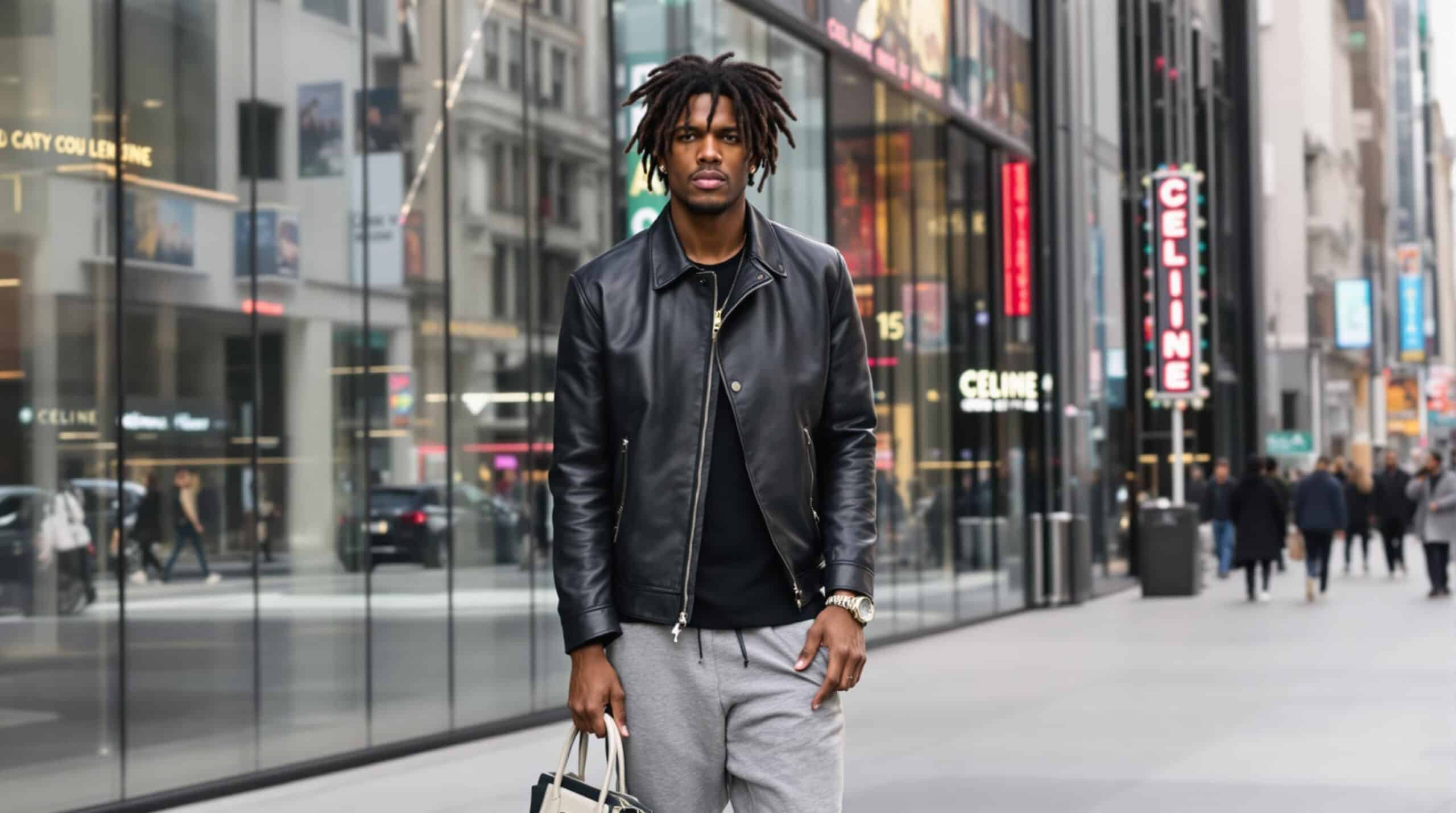 d&eacute;couvrez comment a$ap rocky met en lumi&egrave;re le retour iconique du sac embl&eacute;matique de phoebe philo chez c&eacute;line, un accessoire culte pl&eacute;biscit&eacute; par les amateurs de mode.