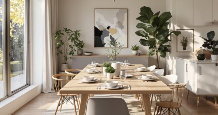 Astuces d&rsquo;une architecte d&rsquo;intérieur pour optimiser l&rsquo;aménagement de votre salle à manger